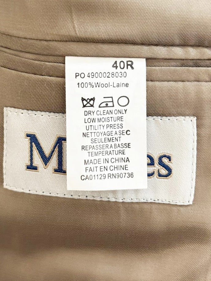 vintage lauren ralph lauren 100% wool plaid blazer - good market thrift store