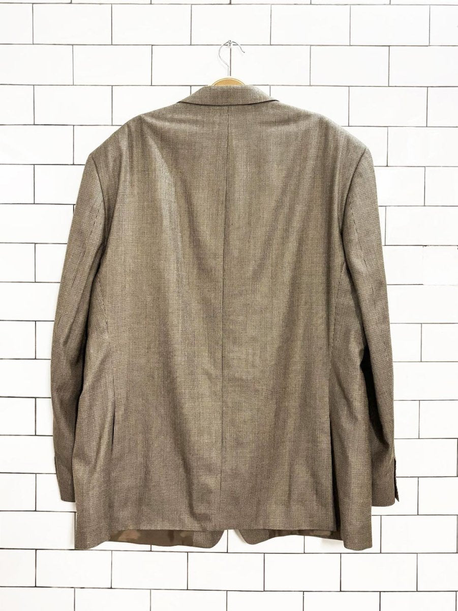 vintage lauren RL silk - wool blazer | ralph lauren - good market thrift store