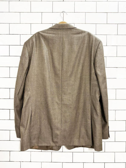 vintage lauren RL silk - wool blazer | ralph lauren - good market thrift store