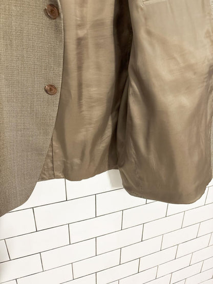 vintage lauren RL silk - wool blazer | ralph lauren - good market thrift store