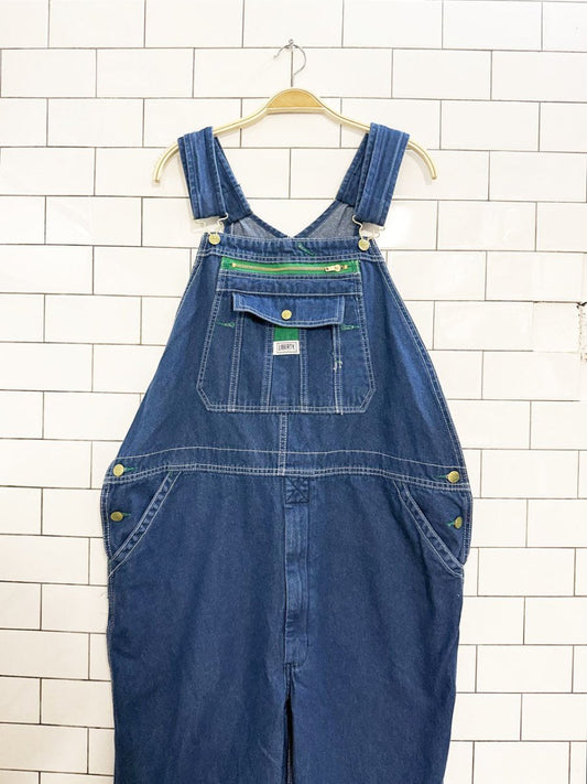 vintage liberty denim overalls - good market thrift store