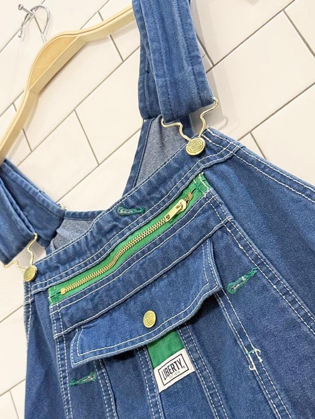 vintage liberty denim overalls - good market thrift store