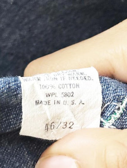 vintage liberty distressed denim overalls | made in USA - good market thrift store