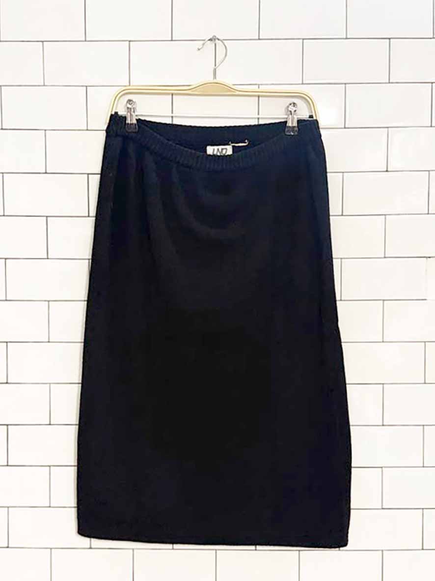 vintage LNO sportswear knit midi skirt - good market thrift store