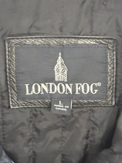 vintage london fog soft leather bomber jacket - good market thrift store