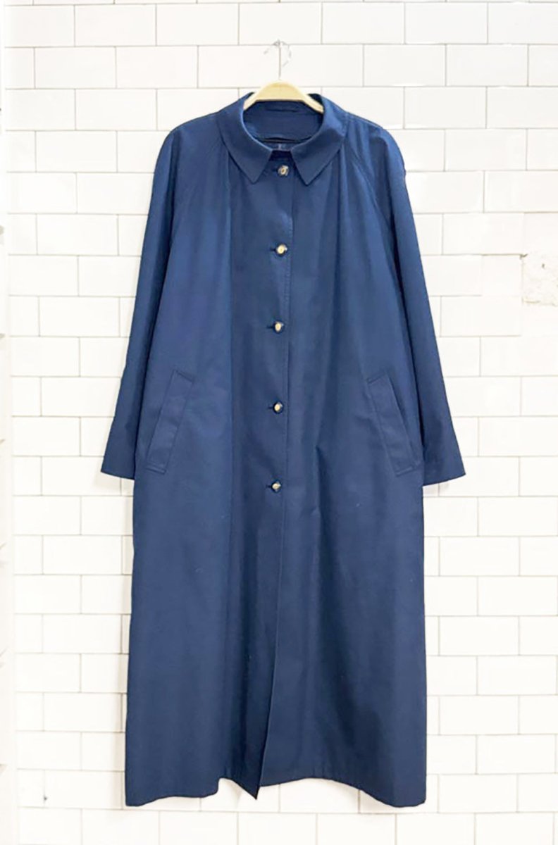 vintage london fog wool - blend removable lining minimal trench coat | eaton - good market thrift store