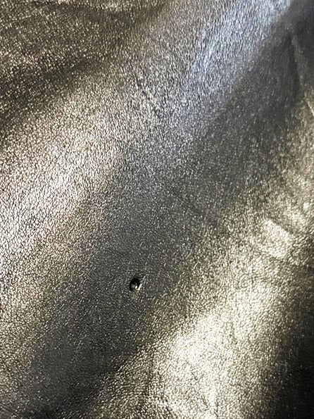 vintage madeleine butter leather deep pocket mini skirt - good market thrift store