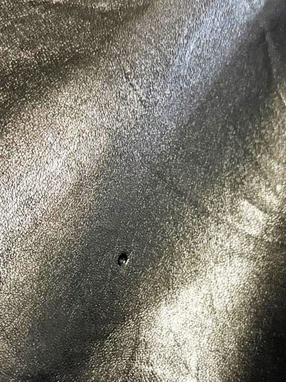 vintage madeleine butter leather deep pocket mini skirt - good market thrift store