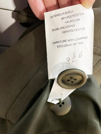 vintage marcona soft touch belted short trench coat - good market thrift store