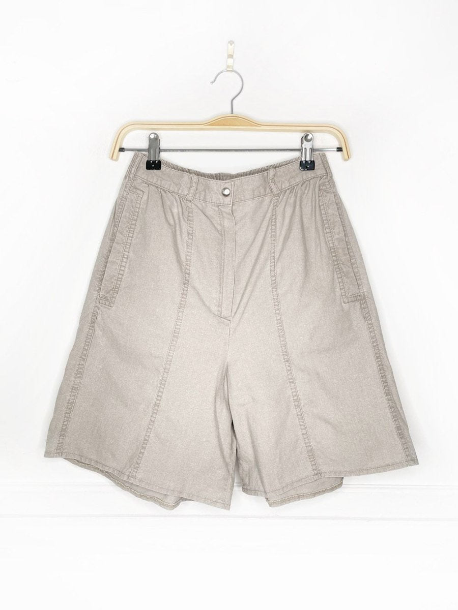 vintage marks & spencer twill high rise granola shorts - good market thrift store