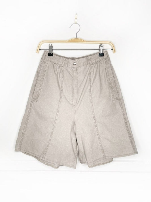 vintage marks & spencer twill high rise granola shorts - good market thrift store