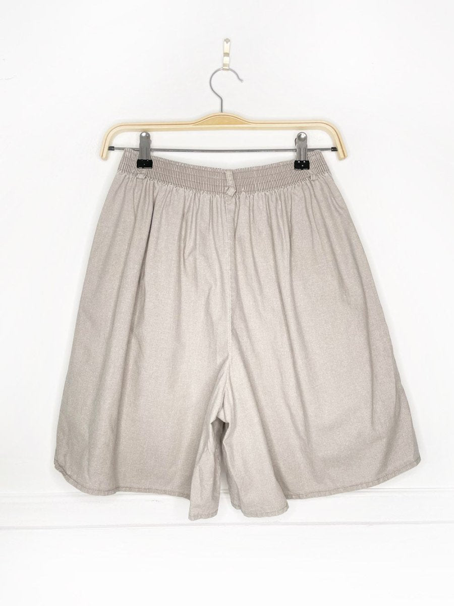 vintage marks & spencer twill high rise granola shorts - good market thrift store