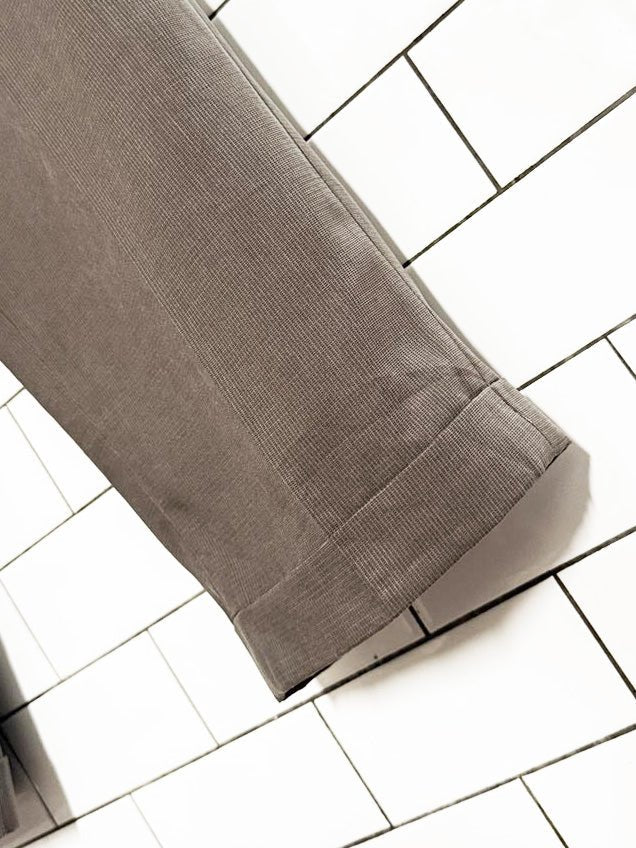 vintage massini pleated cuffed trousers - good market thrift store