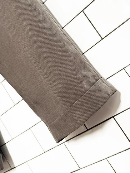 vintage massini pleated cuffed trousers - good market thrift store