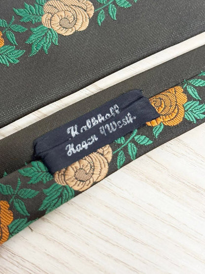 vintage meifter retro rose vine tie | bavarian - good market thrift store