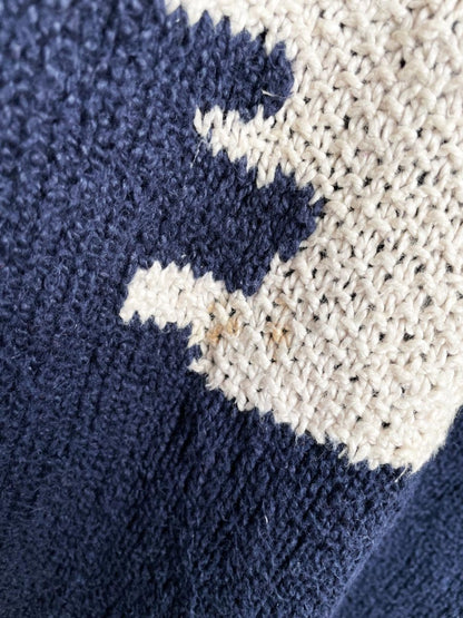 vintage merona oversized skiier knit sweater - good market thrift store