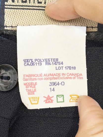 vintage michel antoni pleated trousers | made in Canada - good market thrift store