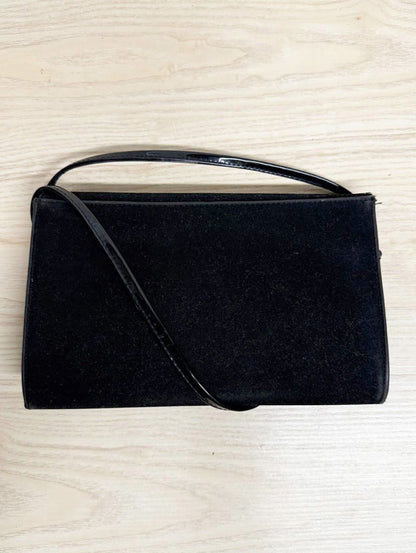 vintage mino handbags inc. velvet shoulder bag - good market thrift store