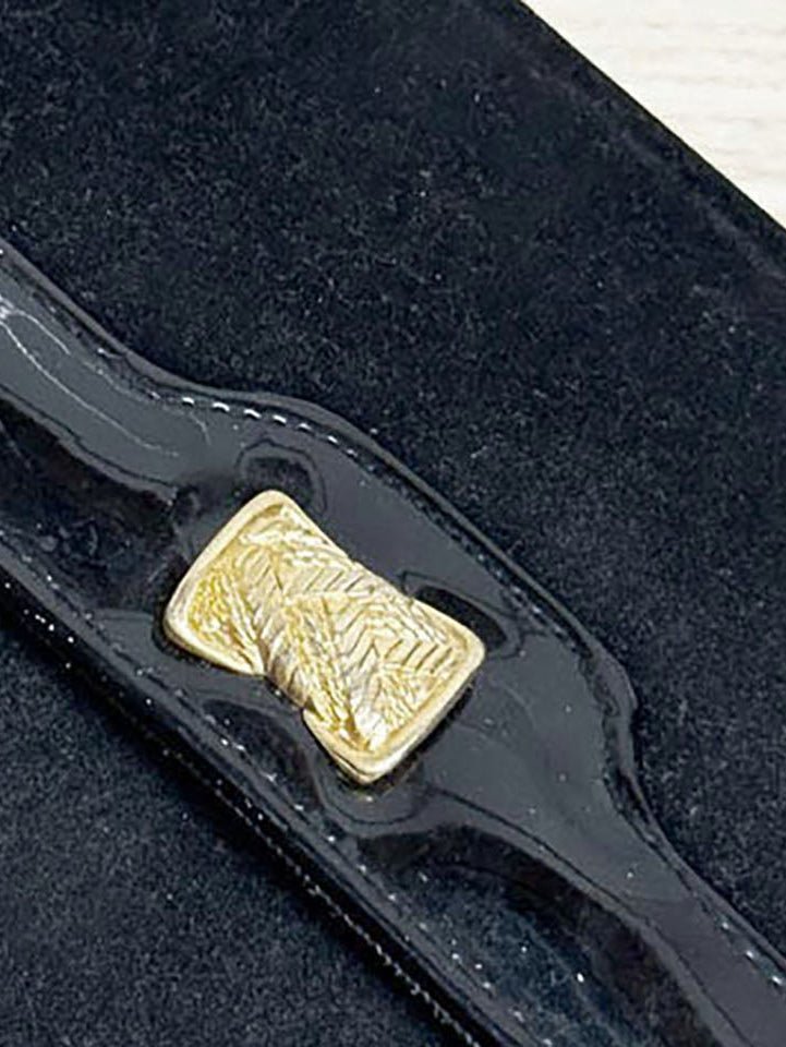 vintage mino handbags inc. velvet shoulder bag - good market thrift store