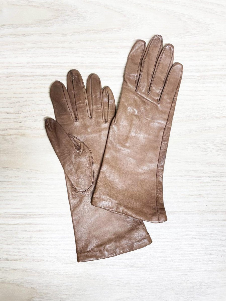vintage miss paris butter leather gloves - good market thrift store