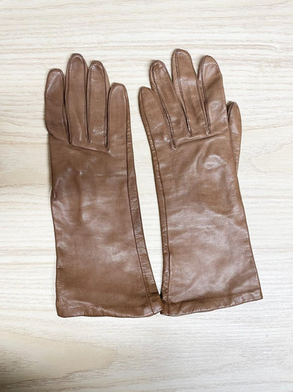 vintage miss paris butter leather gloves - good market thrift store