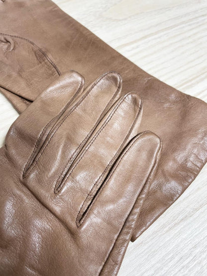 vintage miss paris butter leather gloves - good market thrift store