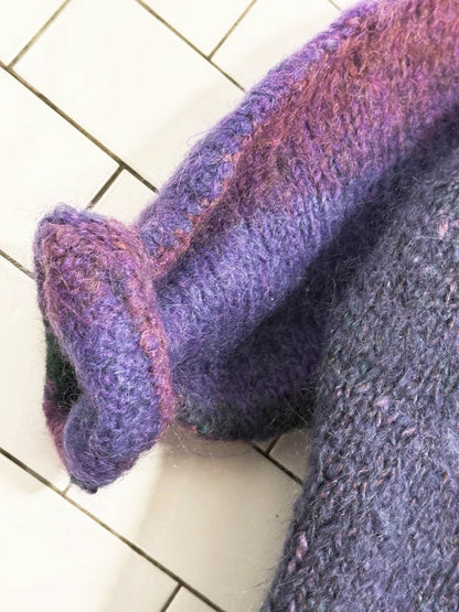 vintage mohair chunky slouchy knit sweater maxi dress - good market thrift store