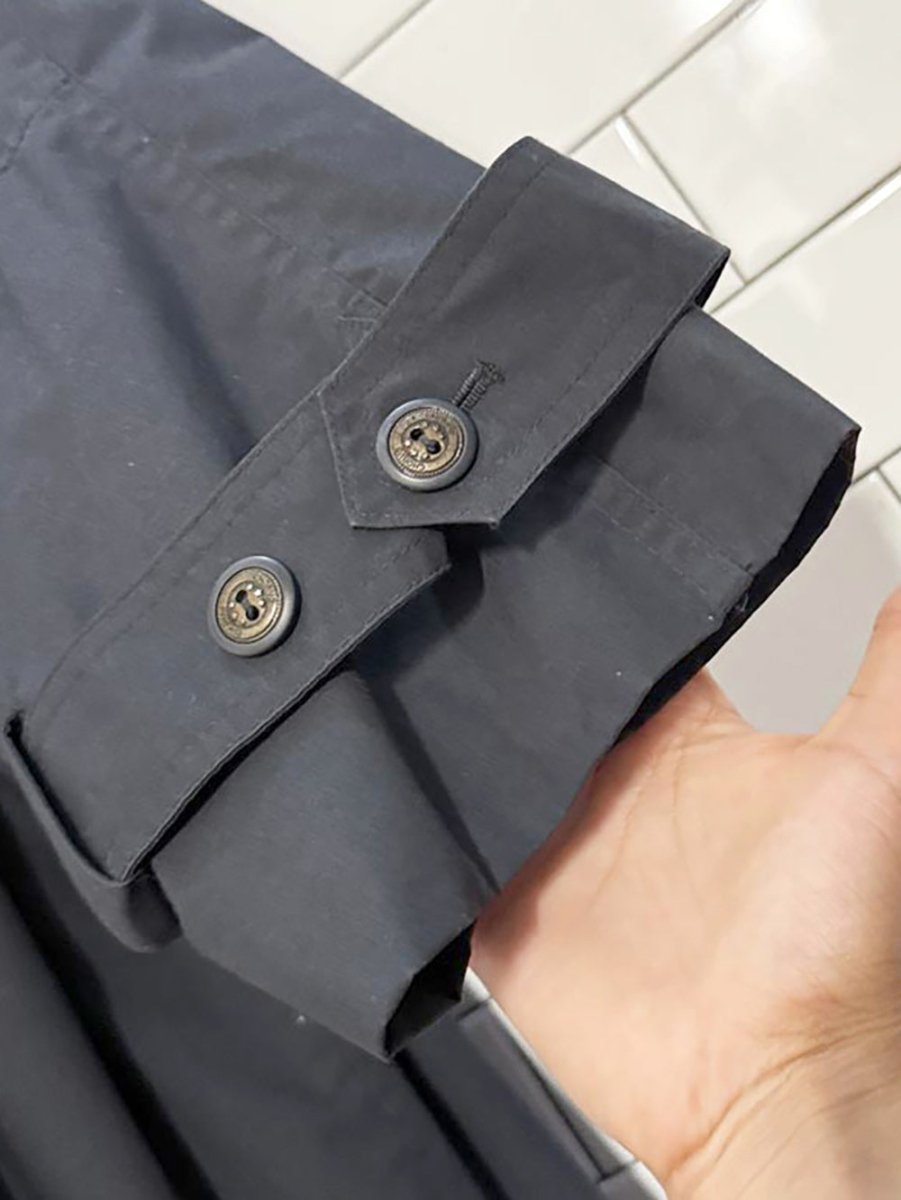 vintage moores classic belted trench coat | removable quilted lining - good market thrift store