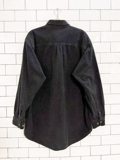 vintage moose creek grey flannel shirt - good market thrift store