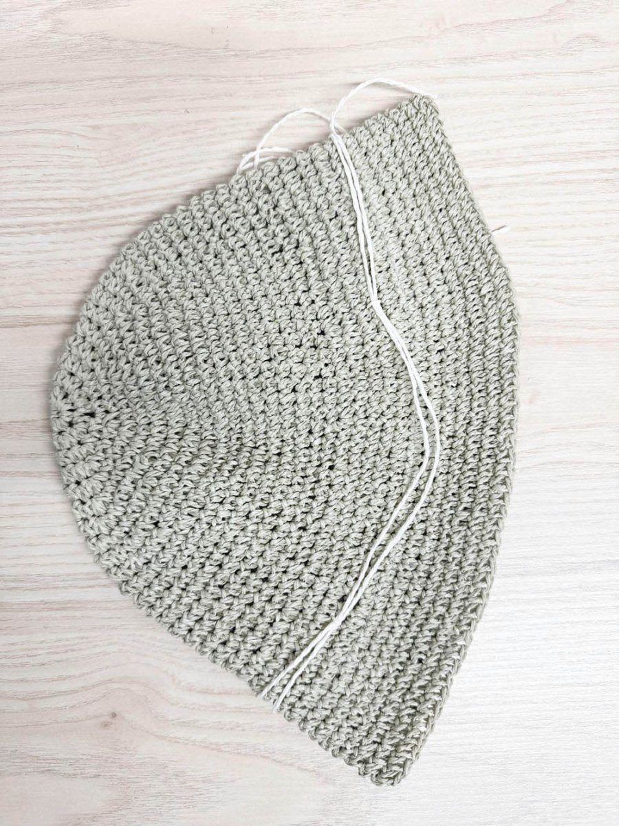 vintage NR raffia woven flower bucket hat | northern reflections - good market thrift store