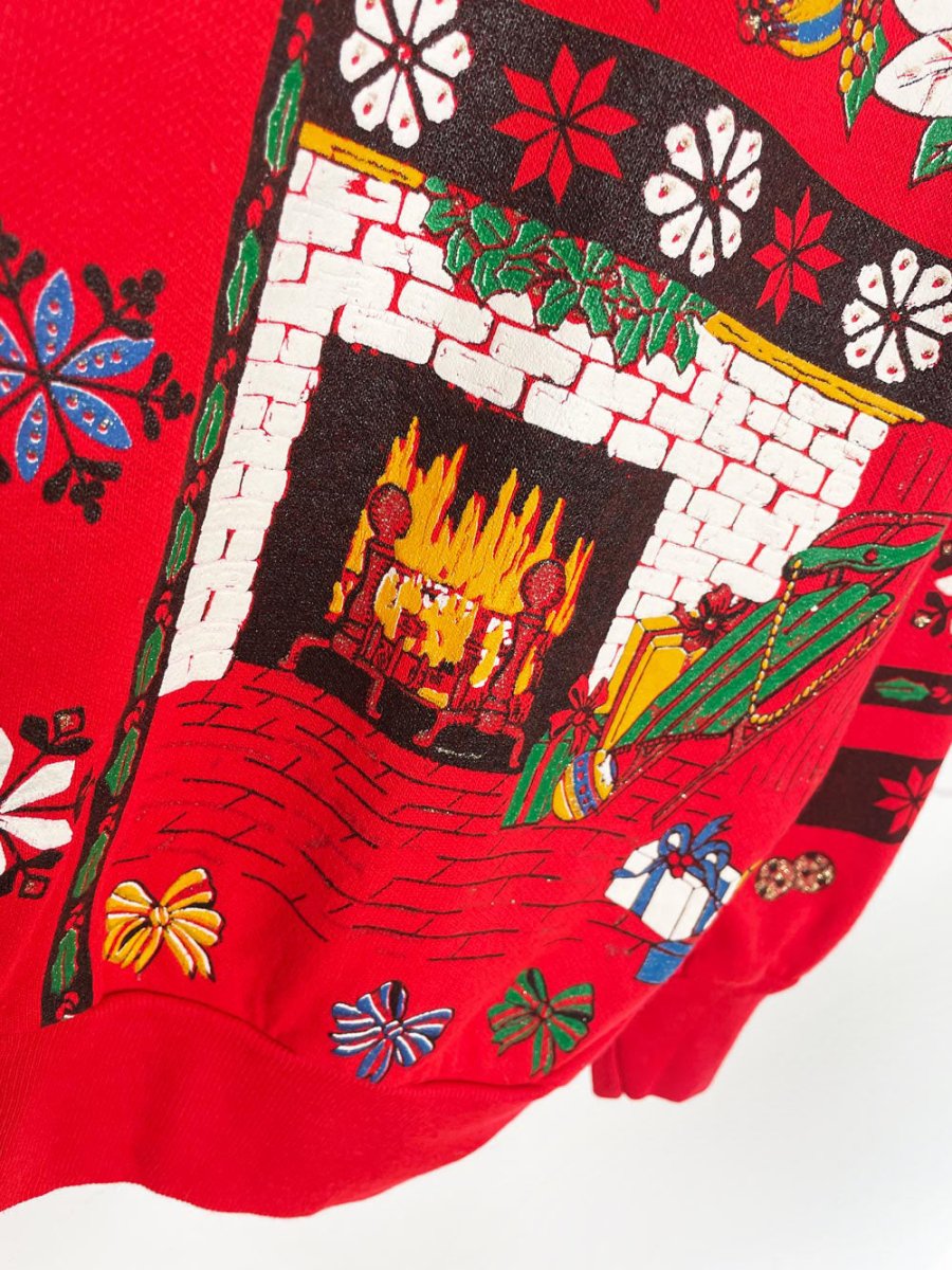 vintage nutcracker holiday graphic sweatshirt | made in USA - good market thrift store