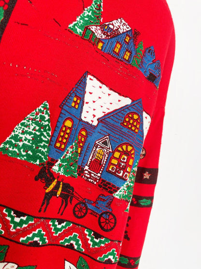 vintage nutcracker holiday graphic sweatshirt | made in USA - good market thrift store