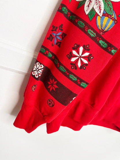 vintage nutcracker holiday graphic sweatshirt | made in USA - good market thrift store