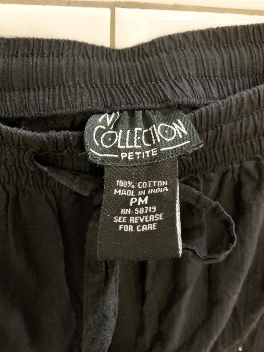 vintage ny collection tiered beaded cotton midi skirt - good market thrift store