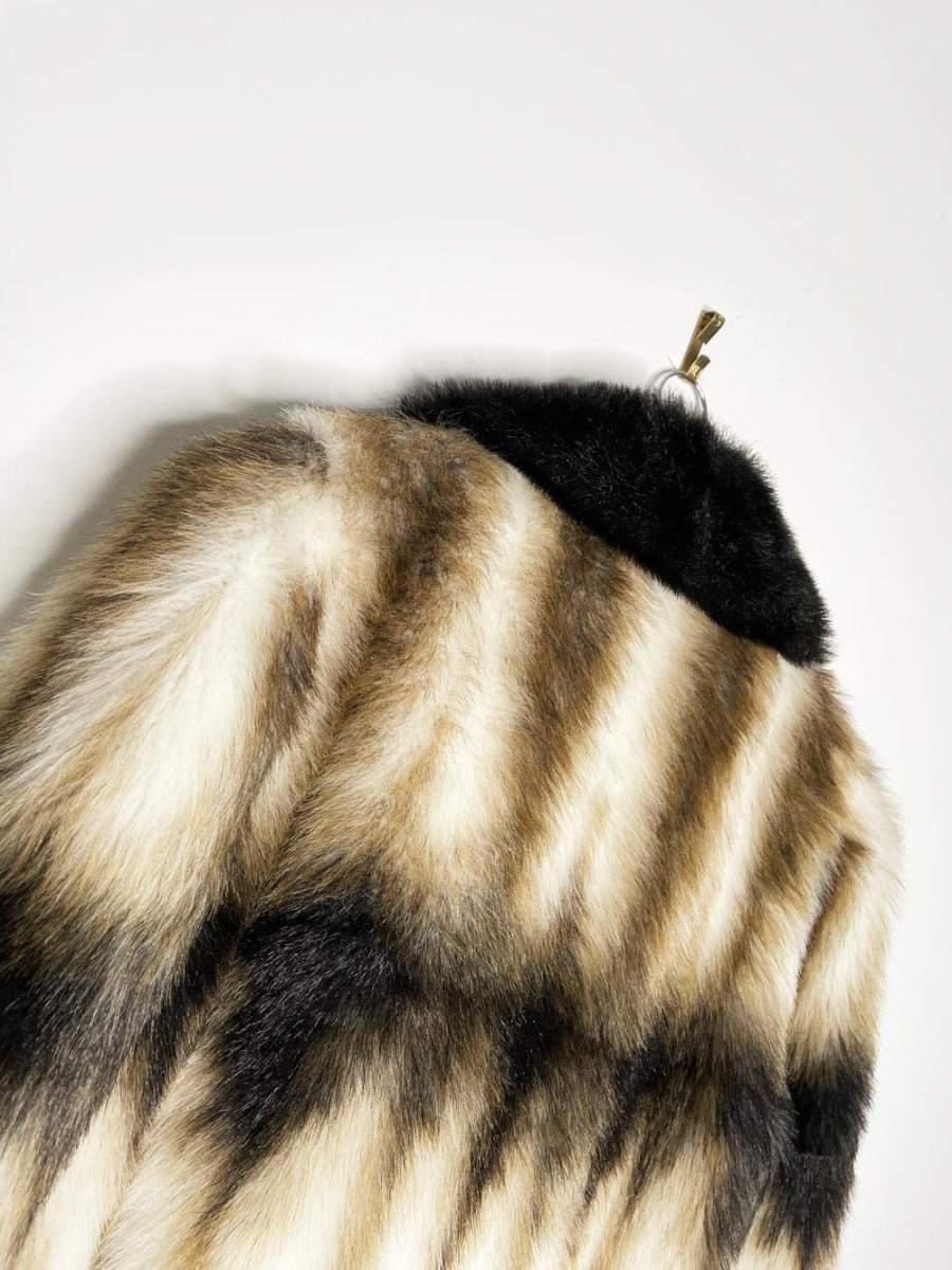 vintage olympia limited faux fur coat | made in USA - good market thrift store