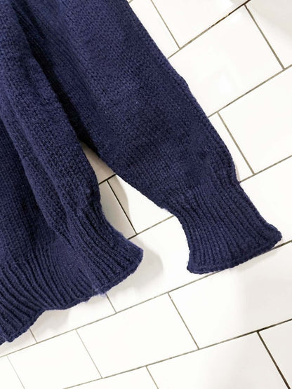 vintage oversized field hockey knit sweater - good market thrift store