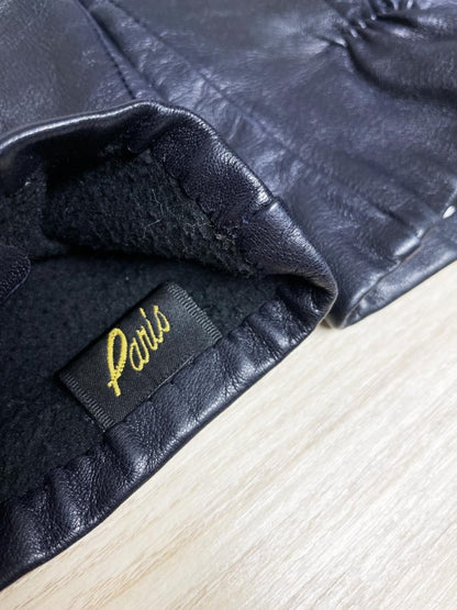 vintage paris leather gloves | lined - good market thrift store
