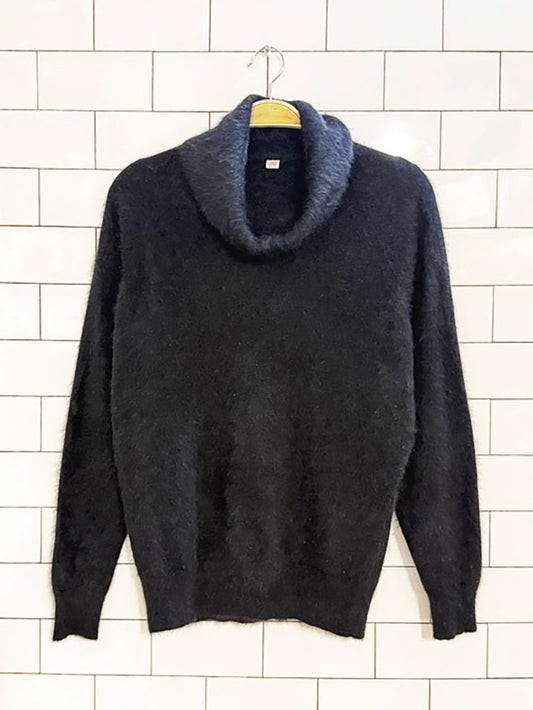 vintage parkhurst angora - lambswool knit turtleneck | made in Canada - good market thrift store