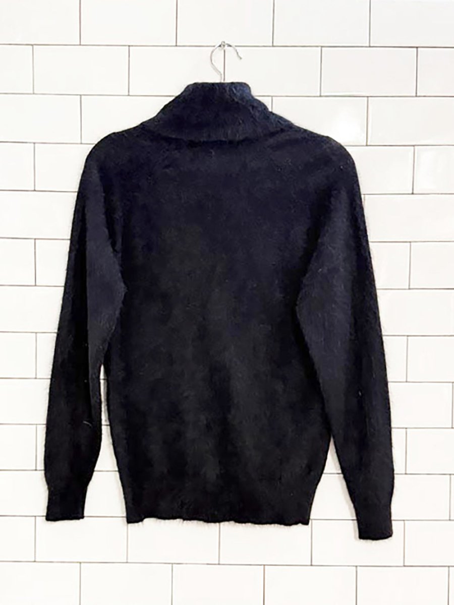 vintage parkhurst angora - lambswool knit turtleneck | made in Canada - good market thrift store