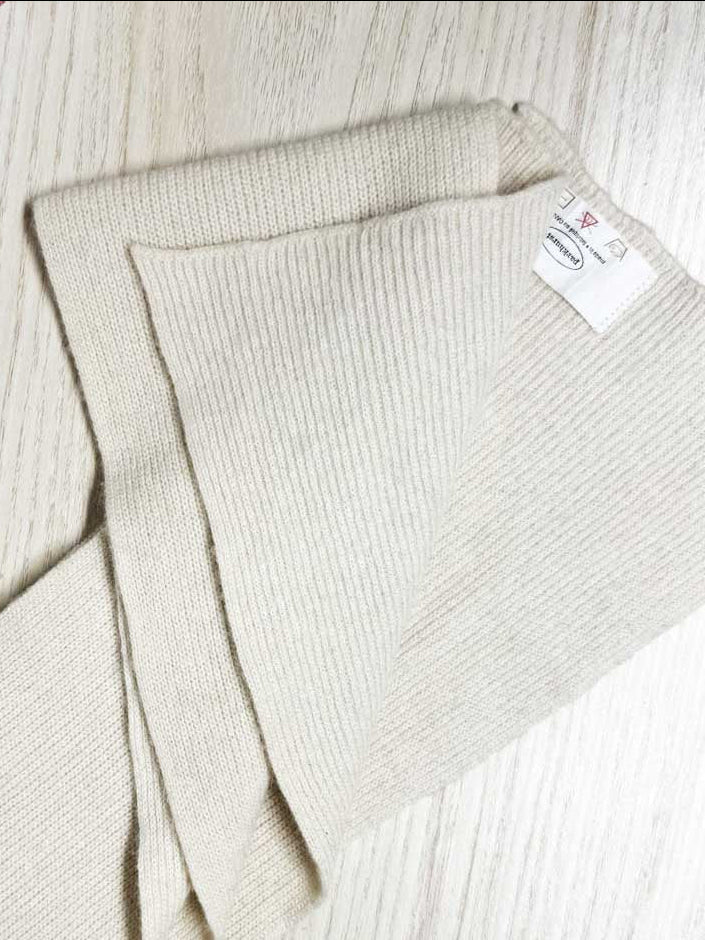 vintage parkhurst angora - wool knit scarf - good market thrift store