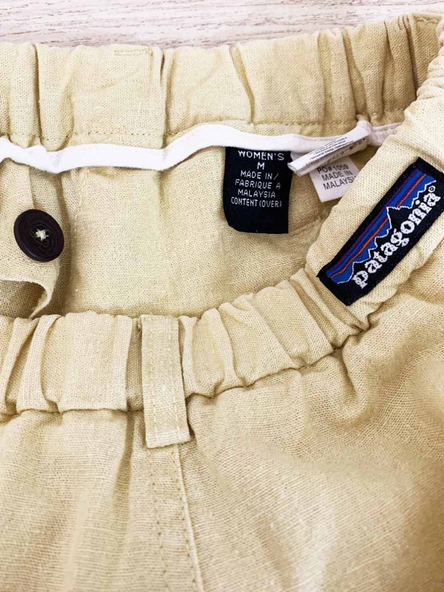 vintage patagonia 100% hemp long casual shorts - good market thrift store