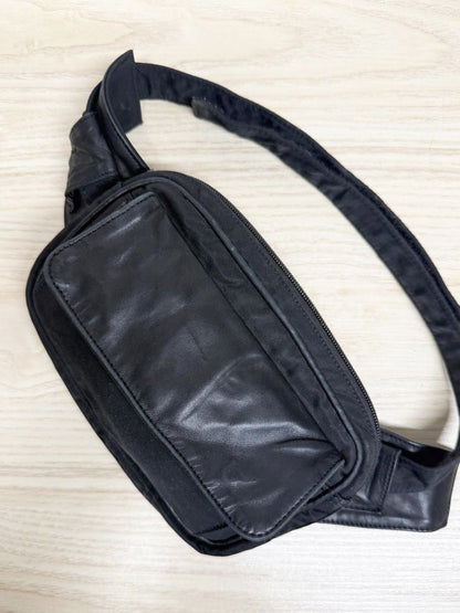 vintage pegabo leather detail fanny pack - good market thrift store