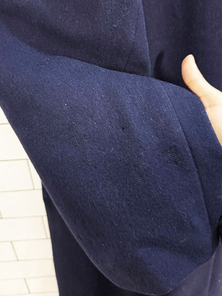 vintage pendleton 100% wool double breasted long coat - good market thrift store