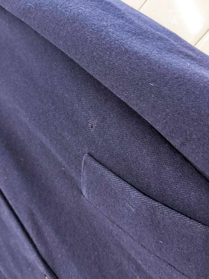 vintage pendleton 100% wool double breasted long coat - good market thrift store