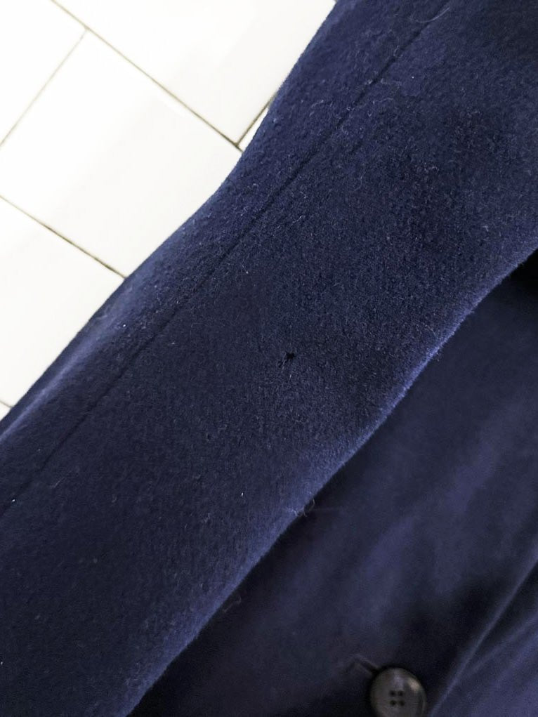 vintage pendleton 100% wool double breasted long coat - good market thrift store