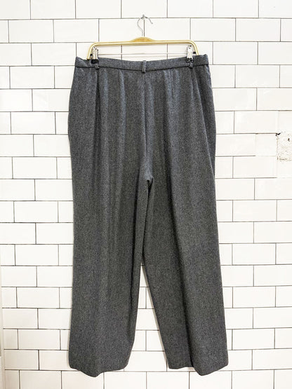 vintage pendleton 100% wool pleated trousers | made in USA - good market thrift store