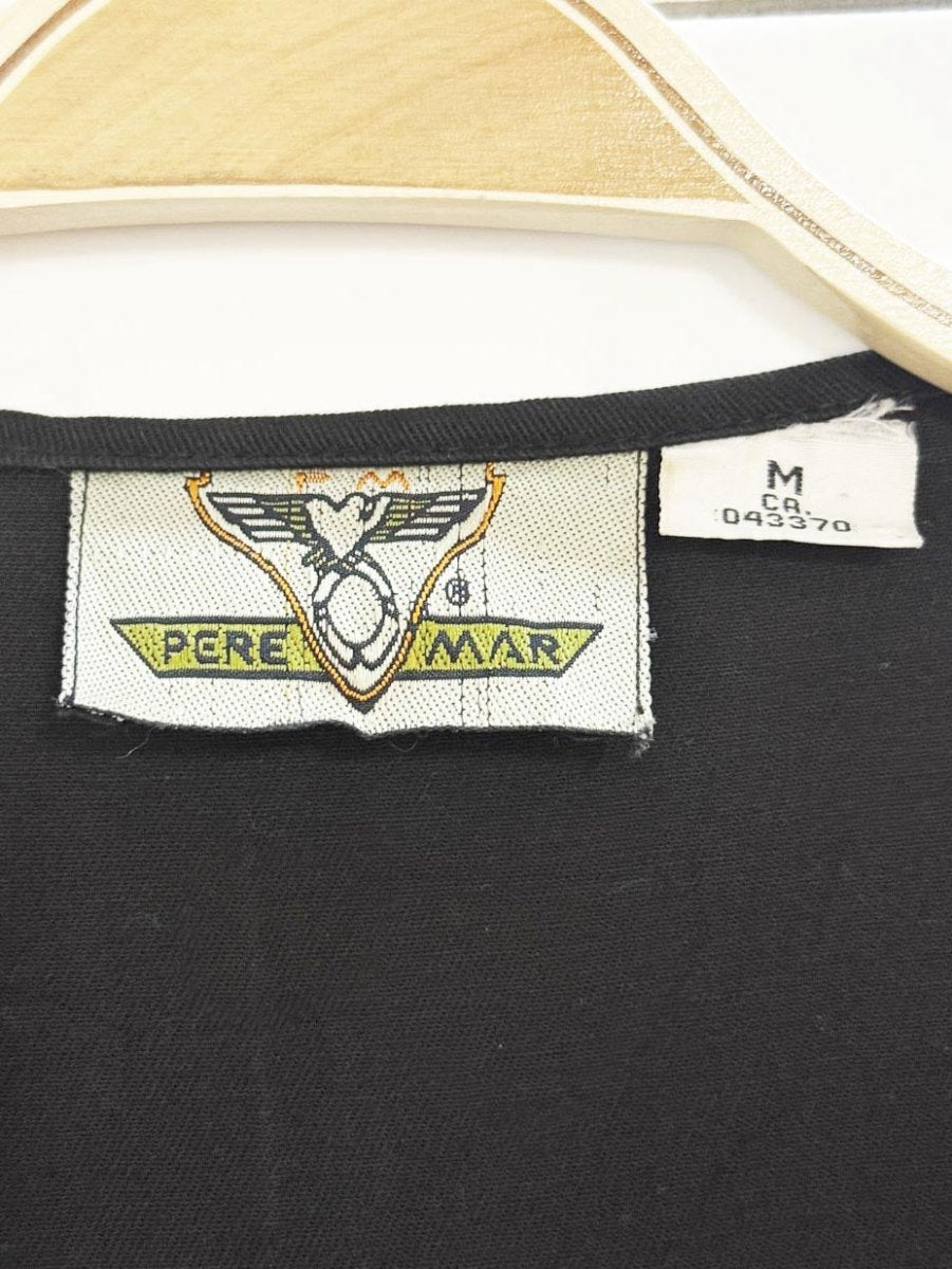 vintage pere mar wool - blend woven check vest | made in India - good market thrift store