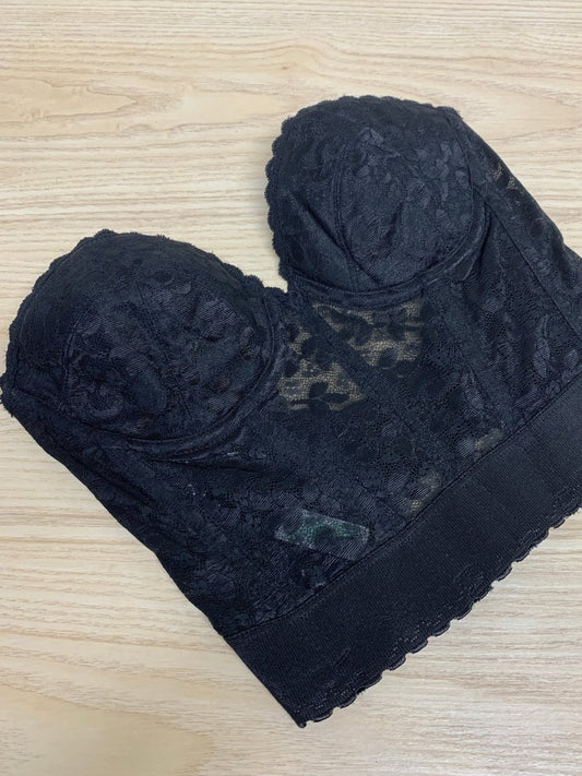 vintage petticoat place satin bustier | union made - good market thrift store
