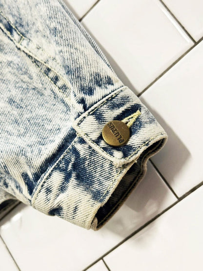 vintage plutus acid wash denim jacket - good market thrift store