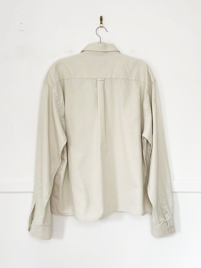 vintage polo ralph lauren sporty prep cropped shirt | rework - good market thrift store